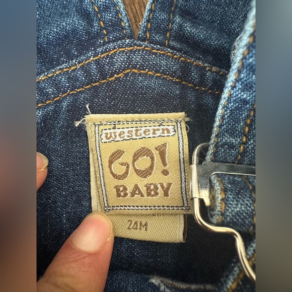 Western Go! Baby Denim Overalls – 24 Months - Picture 6 of 10
